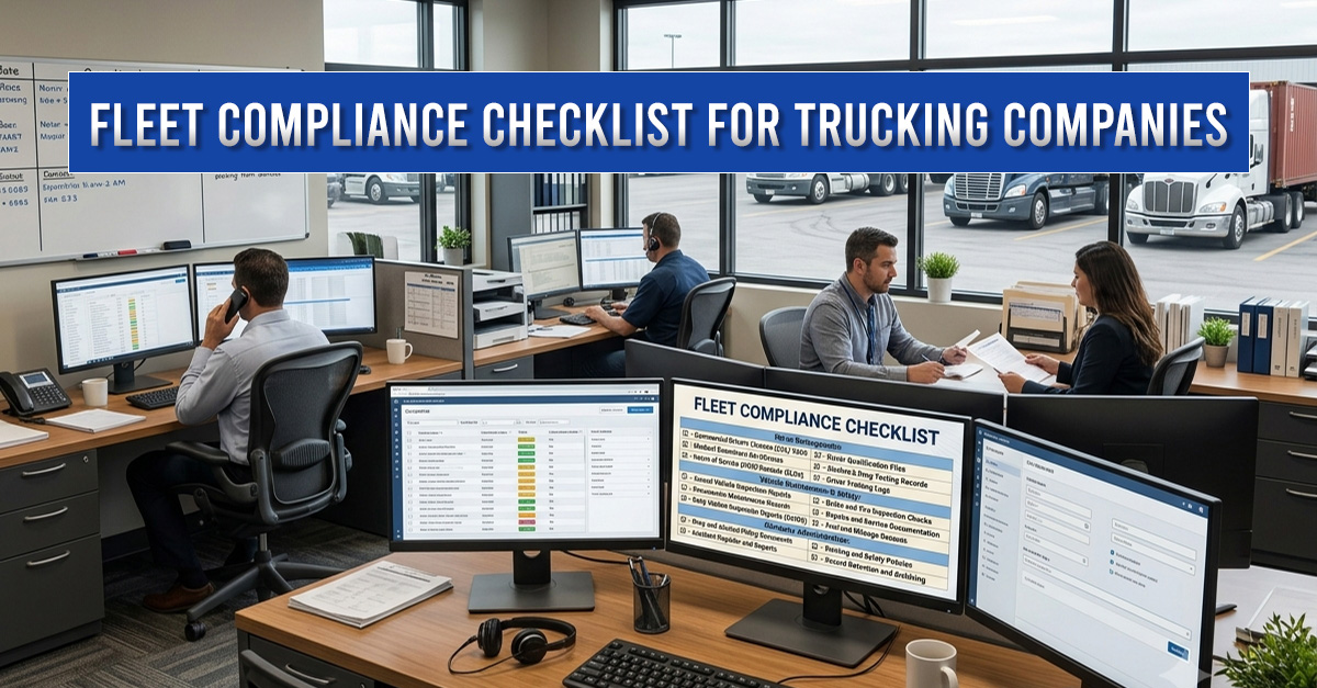 Fleet Compliance Checklist for Trucking Companies